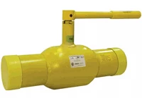 Кран шаровый Broen Ballomax газовый Ду80 Ру25/12 под приварку, Траб=-40/+80 с ручкой
