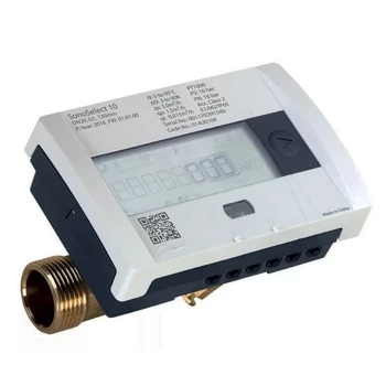 Теплосчетчик ультразвуковой Danfoss SonoSelect10 Ду20 Ру16 резьбовой, квартирный, пропускная способность 1,5 м3/час, установка обратная, интерфейс M-Bus (014U0105P) Эскиз Теплосчетчик ультразвуковой Danfoss SonoSelect10 Ду20 Ру16 резьбовой, квартирный, пропускная способность 1,5 м3/час, установка обратная, интерфейс M-Bus (014U0105P)