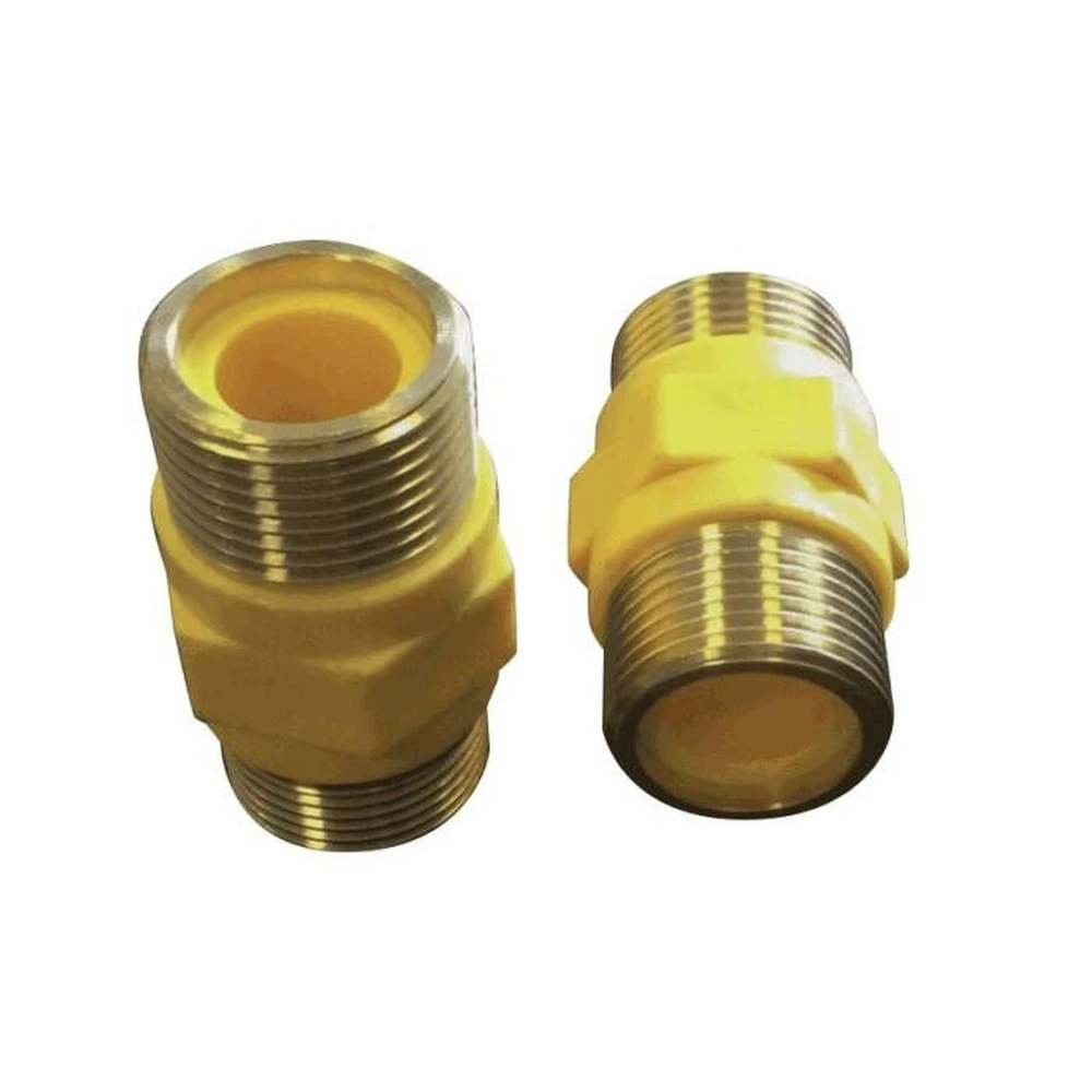 Вставка для газовой подводки VRT 1/2″ Ду15 диэлектрическая, НР Вставка для газовой подводки VRT 1/2″ Ду15 диэлектрическая, НР