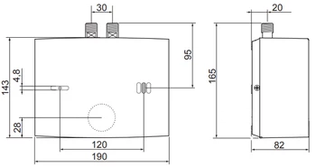 Водонагреватель электрический проточный Stiebel Eltron Eil 7 Plus