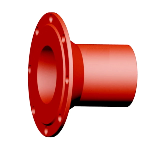 Фланец чугунный SML Ду200, переходной, безраструбный