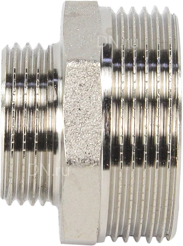Ниппель переходной STI Ду25х15 (1″ х 1/2″) никелированный