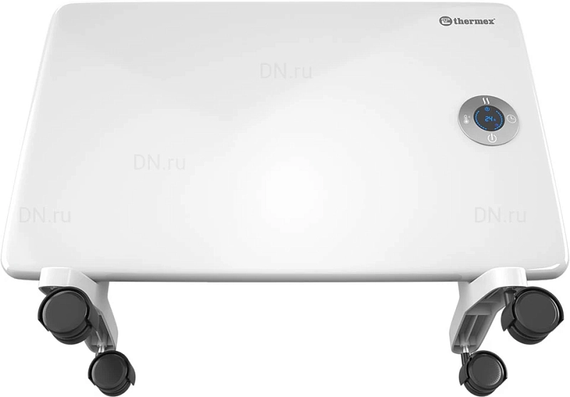 Конвектор электрический THERMEX Frame E 1000E 1 кВт с электронным термостатом, ножки с шасси, белый