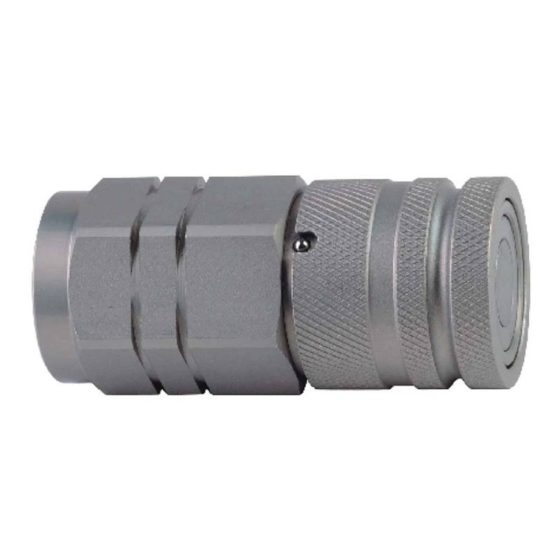 Розетка БРС LSQ FFH Дн10х3/8″ Ру345, присоединение внутренняя резьба G3/8″, диаметр стыка Dn10, корпус - сталь, уплотнение NBR, ISO 16028