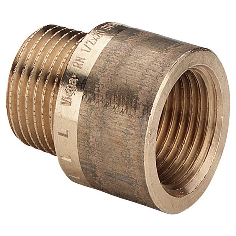 Удлинитель Viega 3525 3/4″ Дн20 Ру25 длина 30 мм, внутренняя/наружная резьба, корпус – бронза